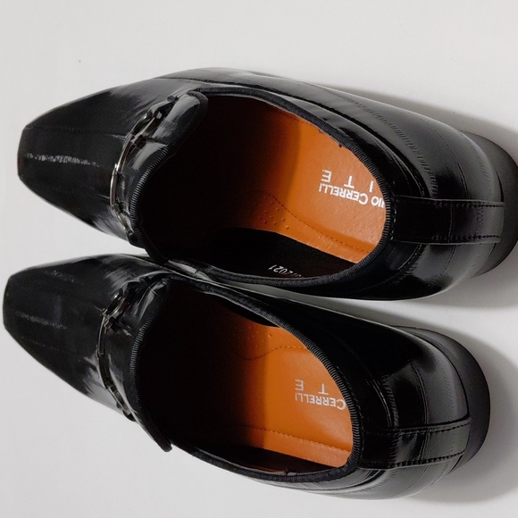 ANTONIO CERRELLI Men's 6918 Designer Black Dress Shoes - 10 - Picture 4 of 9